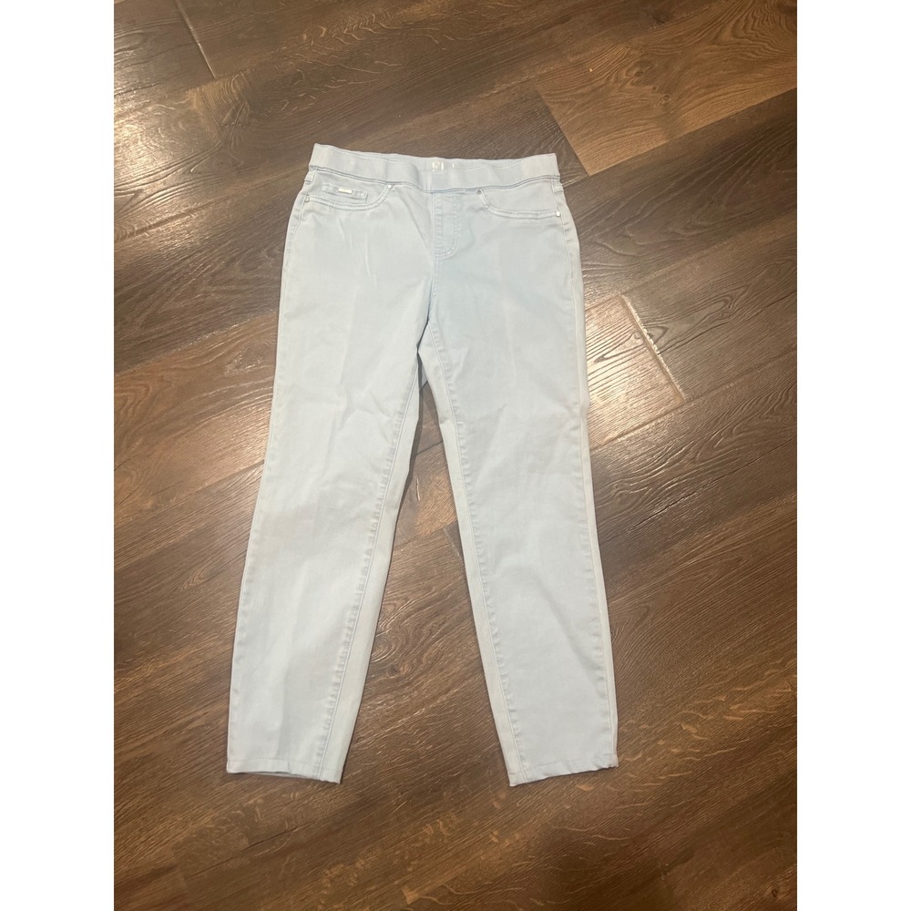 FDJ‎ French Dressing Jeans Womens Size 4 Light Blue Wash Denim Pull On Pants